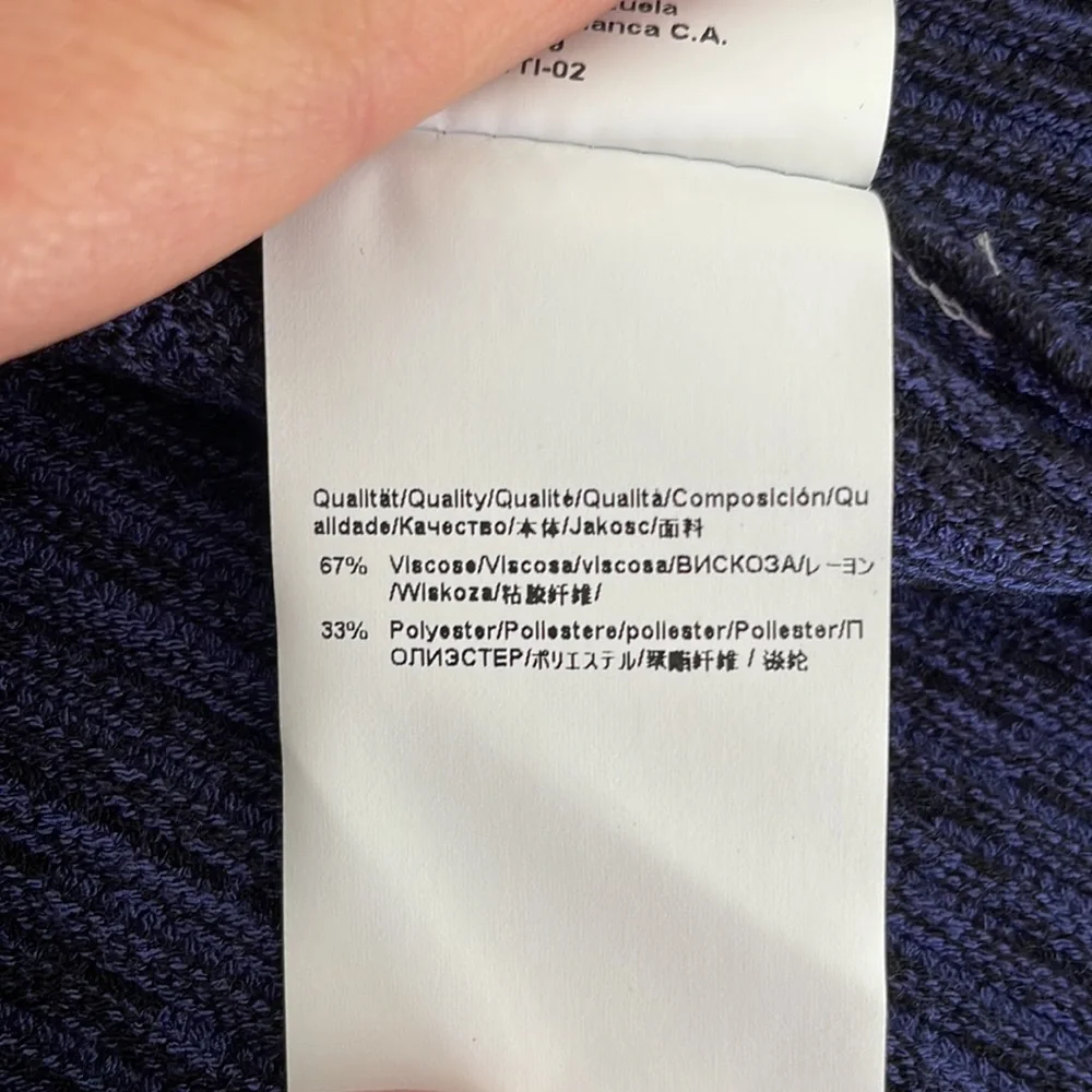 Hugo Boss Ribbed Long Cardigan Jacket - Picture 9 of 10